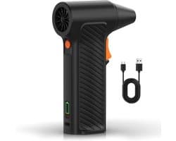 Elektrische Air Duster - Bladblazer Reiniger - Stof Vrij Maken - Instelbare Luchtstroom - 110.000 RPM - Zwart
