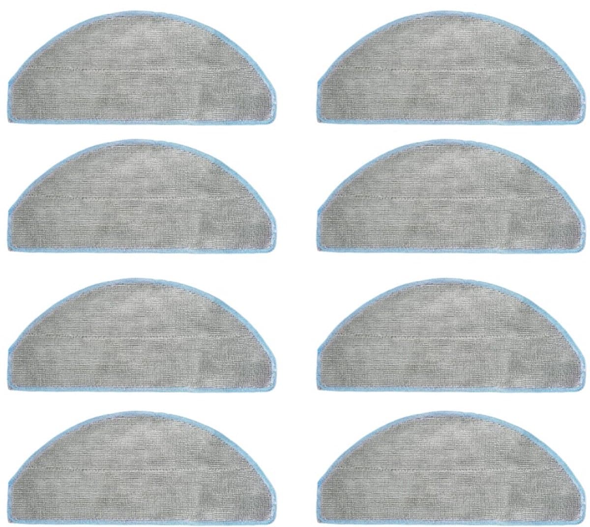 (8 PCS) Q052020 Q0120 Y0140 Vervangende Dweilpads geschikt voor iRobot Roomba Vacuum 2 Essential Robot Combo Robotstofzuiger en Dweil Y0140 Y0110 Q011 Q0120 Dweildoeken Accessoireset — afbeelding 1