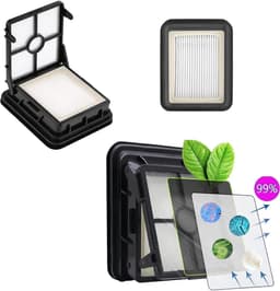 Reserveonderdelen Accessoires - Geschikt voor Bissell CrossWave 1868 1866 - 2 Multi-vlakborstelrol en 2 Filter - Vervanging Onderdeel# 1608683 — thumbnail 4