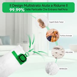 13 stuks Reserveonderdeel accessoires - geschikt voor Vorwerk VK140 - VK150 - FP140 stofzuiger - met 2 filters - 10 stofzuigerzakken - 1 reinigingsborstel — thumbnail 3