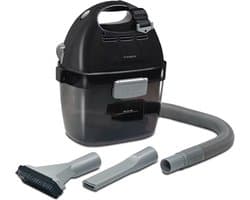 Draagbare Nat-Droog stofzuiger met 12V accu voor camping en auto