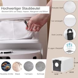 PromoHome 22 stuks onderdelen geschikt voor Dreame X50 Ultra Complete / L50 Pro Ultra / X50 Master — thumbnail 5