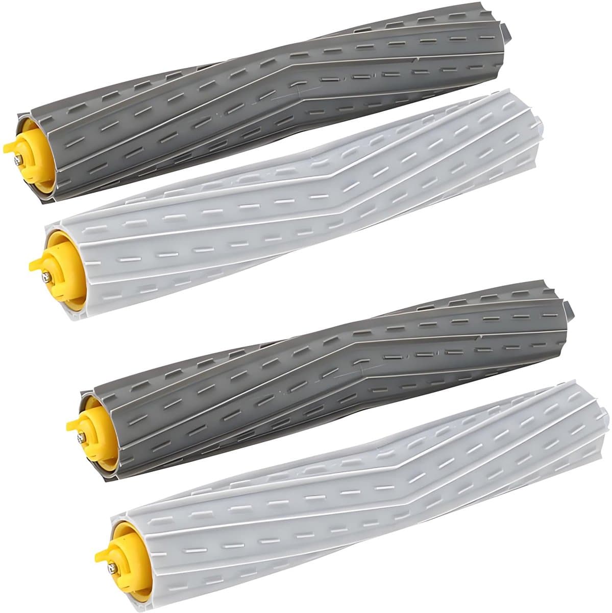 2 paar - Accessoires voor robotstofzuigers - Hoofdborstel voor iRobot Roomba 800- en 900-serie - Vervangende borstel voor modellen 860, 870, 880, 980 - Reinigingsborstel - Reinigingsaccessoires - Diverse kleuren — afbeelding 1