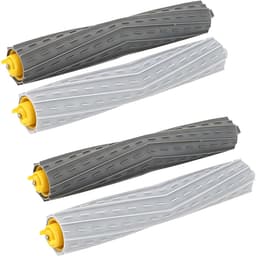 2 paar - Accessoires voor robotstofzuigers - Hoofdborstel voor iRobot Roomba 800- en 900-serie - Vervangende borstel voor modellen 860, 870, 880, 980 - Reinigingsborstel - Reinigingsaccessoires - Diverse kleuren — thumbnail 1