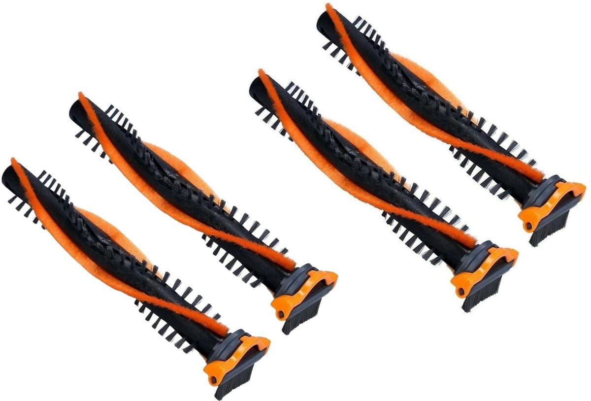 Replacements® – Set van 4 borstelrollen voor Philips SpeedPro Max | vervangt CP0667/01 | geschikt voor FC6904, XC8349, XC8347, XC8147, XC8149 — afbeelding 1