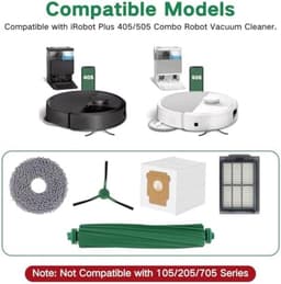 PromoHome Vervangingsset Geschikt voor iRobot Roomba Plus 405 Combo/505 Combo- Compleet Onderhoudspakket — thumbnail 2