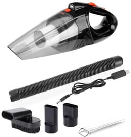 Ynkkvre - handstofzuiger - met ultrakrachtige motor 42000 TR/min – draadloos, 5000Pa zuigkracht – LED verlichting voor nat en droog reinigen — thumbnail 1