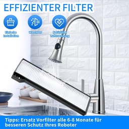 Cosensi - Accessoiresset voor stofzuigerrobot: hoofdborstel, zijborstels, HEPA-filters, reinigingsdoeken en stofzakken - Vervangende onderdelen & accessoires — thumbnail 4