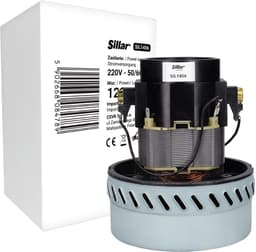 Sillar, stofzuigermotor 1200W H175 - 2-turbine - vervanging - geschikt voor industriele stofzuiger Karcher PUZZI NT Philips TRIATHLON Rowenta Bosch Starmix - 220V - 50/60Hz — thumbnail 1