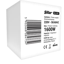 Sillar, stofzuigermotor - motor voor stofzuiger 1600W - enkele turbine - vervanging - geschikt voor LG Zelmer Bosch Samsung Meteor stofzuigers - 220V - 50/60Hz — thumbnail 4