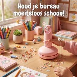 Sogiol® Draadloze Mini Stofzuiger - Draagbare Kruimeldief voor Auto en Huis - Compacte Handstofzuiger - Oplaadbaar & Sterke Zuigkracht — thumbnail 5