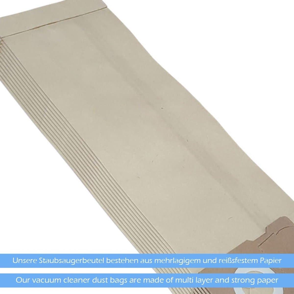 Stofzuigerzakken Set - Stoffilters Zakken - Stofvrij Werken - 10 Stuks Verpakking - Compatibel Model — afbeelding 1