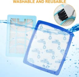 2 x Filter set - Geschikt voor Philips PowerPro Expert - Vervangt Stofzuigerfilter FC9732 - FC9728 - FC9735 - Motorfilter & uitblaasfilter - Stofzuiger onderdelen — thumbnail 3