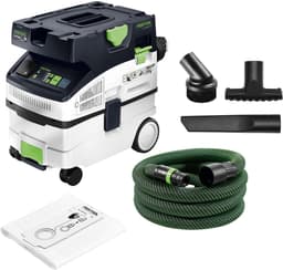 Festool CTM MIDI I CLEANTEC mobiele afzuigunit 1200 watt 15 l stofklasse M + D 27 / D 36 D-RS reinigingsset voor mondstukken — thumbnail 1