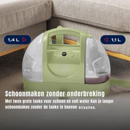 Nexvo® Tapijtreiniger machine - Tapijtreiniger - Tapijtreiniger apparaat - Groen - ‎46cm x 24cm x 35cm — thumbnail 5