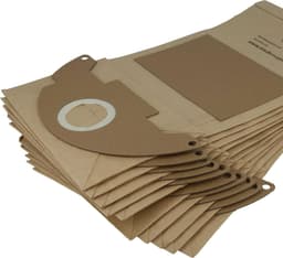 Stofzuigerzakken Papier - Cilinderzakken - Stofvrij Werken - Perfecte Pasvorm - 415 cm x 205 cm - Bruin — thumbnail 1