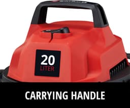 Einhell Elektrische Nat-/Droogzuiger TC-VC 2045 S - 900 W - 180 mbar - 20 L - Blaasaansluiting - Incl. diverse accessoires - kunststofslang 1,5 m - 3-delige kunststof buis - Schuimfilter — thumbnail 4