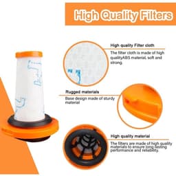 Filter - geschikt voor Rowenta X-FORCE FLEX 9.60 - Filters voor Rowenta X-FORCE FLEX 9.60 en X-NANO ESSENTIAL RH20xx — thumbnail 3