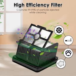 Geschik voor Dreame H12 Pro HEPA Filter Vervangingskit - 5 Stuks — thumbnail 2