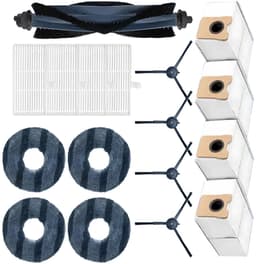 Accessoirepakket voor Eufy Omni C20 Robotstofzuiger - Hoofdborstel, Filter, Dweildoeken, Zijborstels, Stofzakken - Complete Reinigingsset — thumbnail 2