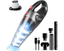 WNHB® Draadloze Handstofzuiger - Krachtige Kruimeldief Voor Huis Auto En Meubels - Compacte Draagbare Stofzuiger Met Eenvoudig Te Legen Reservoir