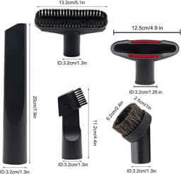 Geschikt voor Miele stofzuigeraccessoires, stofzuigerset, 6-pack — thumbnail 2