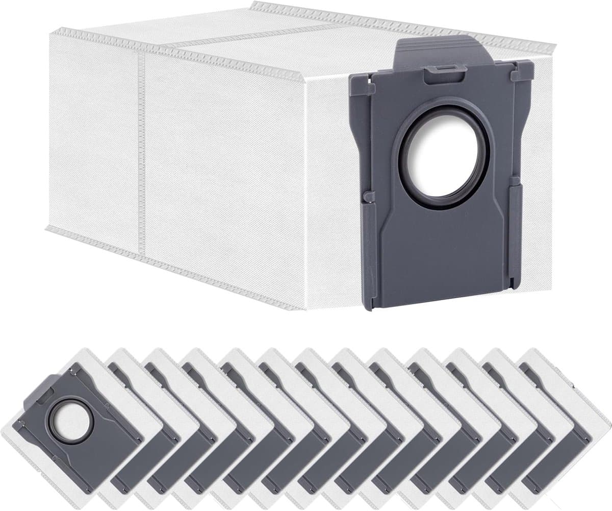 14 stuks stofzuigerzakken geschikt voor Dreame L10s Ultra Gen2/Gen3 L10s Pro Ultra Heat L40 Ultra AE L40s Pro Ultra X50 Ultra Complete - en voor Mova P50 Pro Ultra P70 Pro Ultra E30/Z60 Ultra - stofzuiger — afbeelding 1