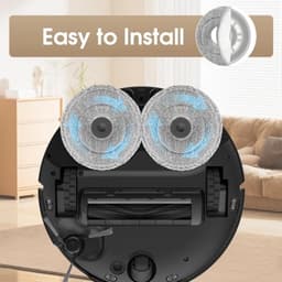 10 stuks microvezel reinigingsdoeken voor Dreame L10s Ultra Gen 2/Gen 3, L10s Pro Ultra Heat, L20 Ultra, X40, X50 Ultra, Mova E30 Ultra, P50 Pro Ultra, Xiaomi X10+/X20+ stofzuigerrobots — thumbnail 5