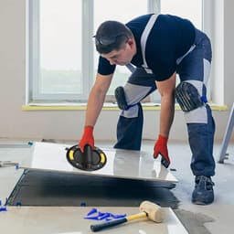 Zuiglifters Tegels Glas - Glaszuiger Tegelzuiger - Materiaal Verplaatsen - Sterk Draagvermogen - 200 kg - Zwart — thumbnail 2