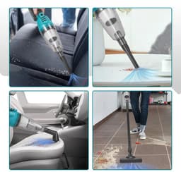 NextNovaDeals Draadloze Stofzuiger - 1500W - 12KPA - 4IN1 - Thuis En Auto - Met 3 Filters - Compatibel Met Makita 18V Batterij — thumbnail 2