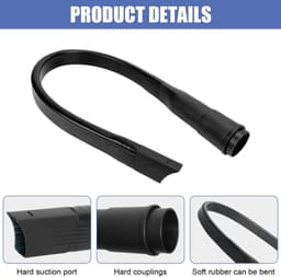 Omgoods - Verlengde Soft Zuigmond voor Stofzuigers - 20 cm — thumbnail 2