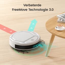 Lefant M210P Robotstofzuiger – 2200 Pa zuigkracht – Zuigopening die niet verstopt raakt – Ideaal voor huisdierhaar, harde vloeren en tapijt — thumbnail 5
