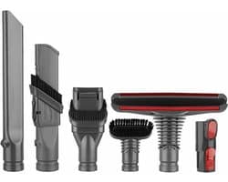 Accessoirekit voor geschikt voor Dyson stofzuigers - borstel - met adapter - volledige reiniging - voor geschikt voor Dyson V8 V7 V10 - voor geschikt voor Dyson V6 DC45 DC35 DC52 DC29 DC62 DC33 DC34 enz.