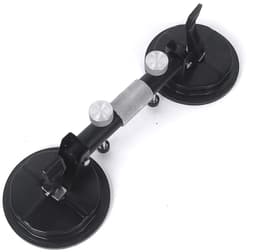Zuignap Glasheffer - Vacuüm Sucker Tegel Lifter - Materiaal Verplaatsen - Verstelbare Zuigkracht - 150KG - Zilver — thumbnail 1