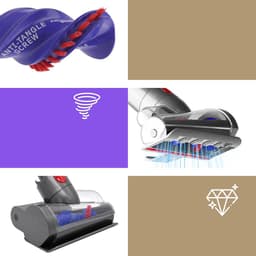 Mini Gemotoriseerde Borstelkop - Draadloze Stofzuigerkop - Antiklit Opzetstuk Voor Huisdierharen - Geschikt Voor Dyson V7 V8 V10 V11 V15 Stofzuigers — thumbnail 5