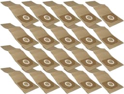 Stofzuigerzakken Papier - Papieren Zakken - Industrieel Schoonmaken - Zwaar Papier - 20 Stuks - Bruin — thumbnail 2