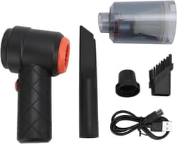 Handstofzuiger - Draagbare reiniger - Interieur reinigen - 7000 Pa zuigkracht - 270 g - Zwart — thumbnail 5