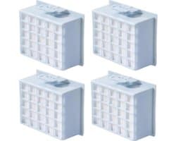 4x HEPA-uitblaasfilter geschikt voor Bosch BBZ156HF - GL-30 (BGL3 BGL3A BGL3B BGL3C) zoals BBZ156HF Siemens Accessoires Vervanging Onderdeel