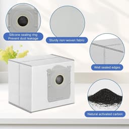 Stofzuigerzakken voor Ecovacs Deebot T90 Omni en T90 Pro Omni – 12 stuks — thumbnail 5