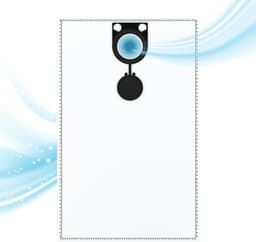 Sillar 10x stofzakken voor industriele stofzuigers - compatibel met Starmix ISC ASR ARDL 2025, Bosch GAS 25 50– synthetisch – 3-laags — thumbnail 3