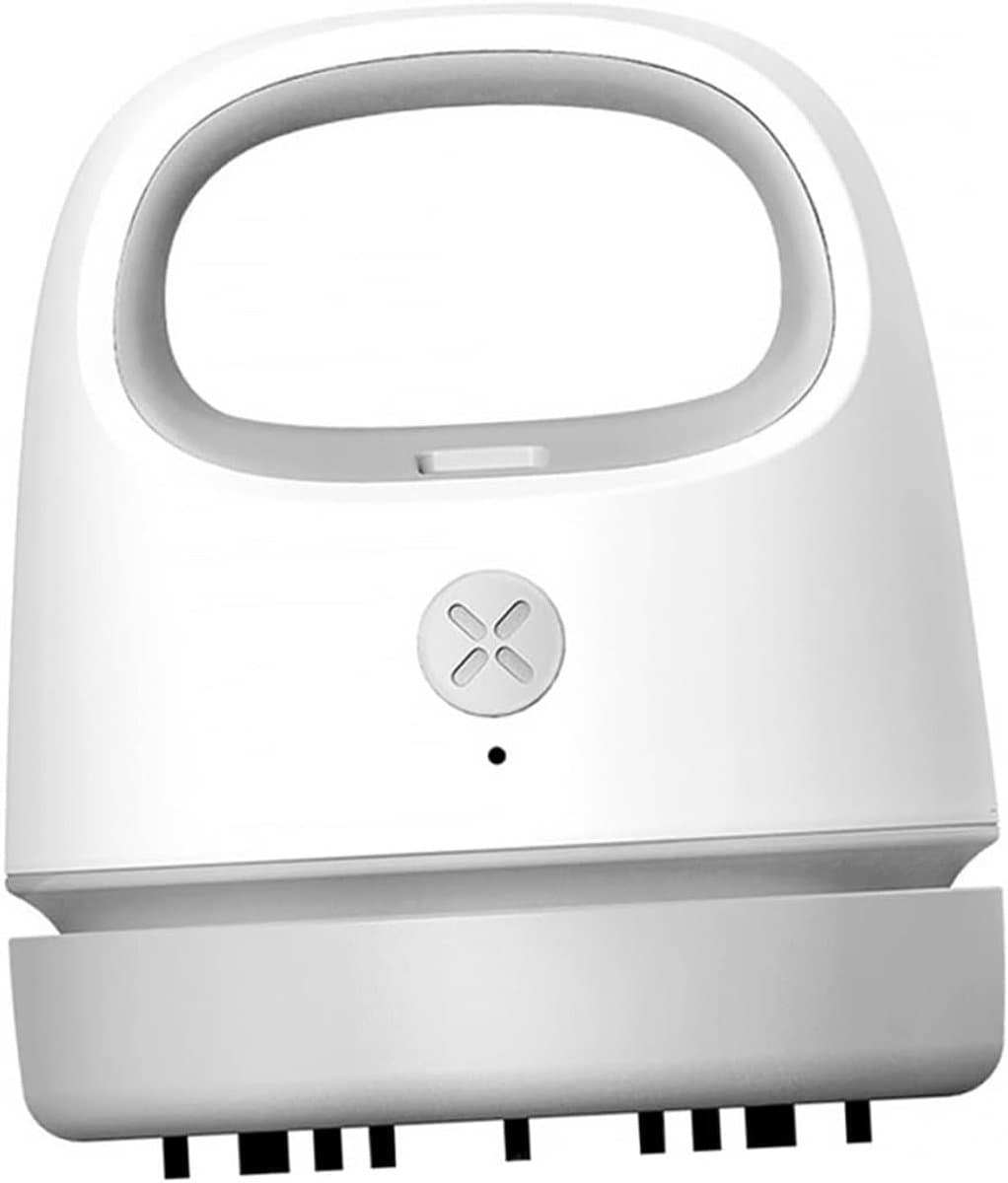 Draagbare Stofzuiger - Mini Tafelmodel - Bureau Schoonmaken - USB Oplaadbaar - 9.9 x 9.9 cm - Grijs — afbeelding 1