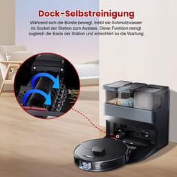Dailygoods- Reinigingsborstels 3 Stuks - Rolborstel - Onderhoudsborstel - Afneembare Accessoires - Compatibel met Roborock S7/S8/G10s - Duurzaam Materiaal - Stofzuigerborstel — thumbnail 5