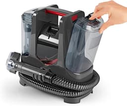 QORA® Tapijtreiniger machine - Tapijtreiniger - Tapijtreiniger apparaat - Zwart - ‎16cm x 29cm x 27cm — thumbnail 3