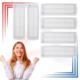 AreoSe - HEPA-filter voor Xiaomi Mi Robot Vacuum Mop Viomi - 6 stuks — thumbnail 2