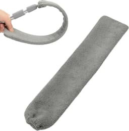 Stofwisser met Lange Steel - Plumeau Stofdoek - Huis Schoonmaken - Afneembare Microvezelkop - 98.5 cm - Grijs — thumbnail 5