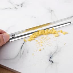 Kruimelveger Roestvrij Staal - Kruimelschraper Tafel - Tafel Schoonmaken - Ergonomisch Handvat - 15.5 cm - Zilver — thumbnail 3