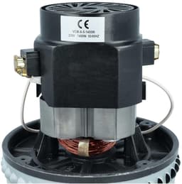 Stofzuigermotor - Reservemotor Motoronderdeel - Stofzuiger Reparatie - Krachtige 1400W Motor - Diameter 145 cm - Zwart/Grijs — thumbnail 5