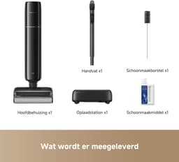 Dreame T14 Pro Wet and Dry Stofzuiger - Stofzuigen en dweilen tegelijk - Zelfreinigend op 95°C - Huisdierenhaar - Onder meubels 180° - Lichtgewicht - Stuurbekrachtiging - Geur- en streepvrij - Automatisch schoonmaakmiddel - 25000 Pa zuigkracht — thumbnail 3