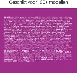 VANJOOL® Stofzuigerzakken voor Bosch & Siemens Type D/E/F/G/H – Geschikt voor BBZ41FGALL, SI52 en G ALL – 20 Stuks – PowerProtect-Compatibel – Sterke Filtratie & Perfecte Pasvorm — thumbnail 4