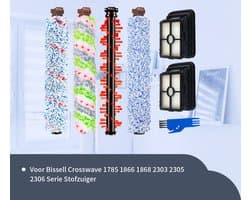 Replacements® Onderdelen geschikt voor Bissell Crosswave - NIET de Cordless Max en de X7 - 7-delig